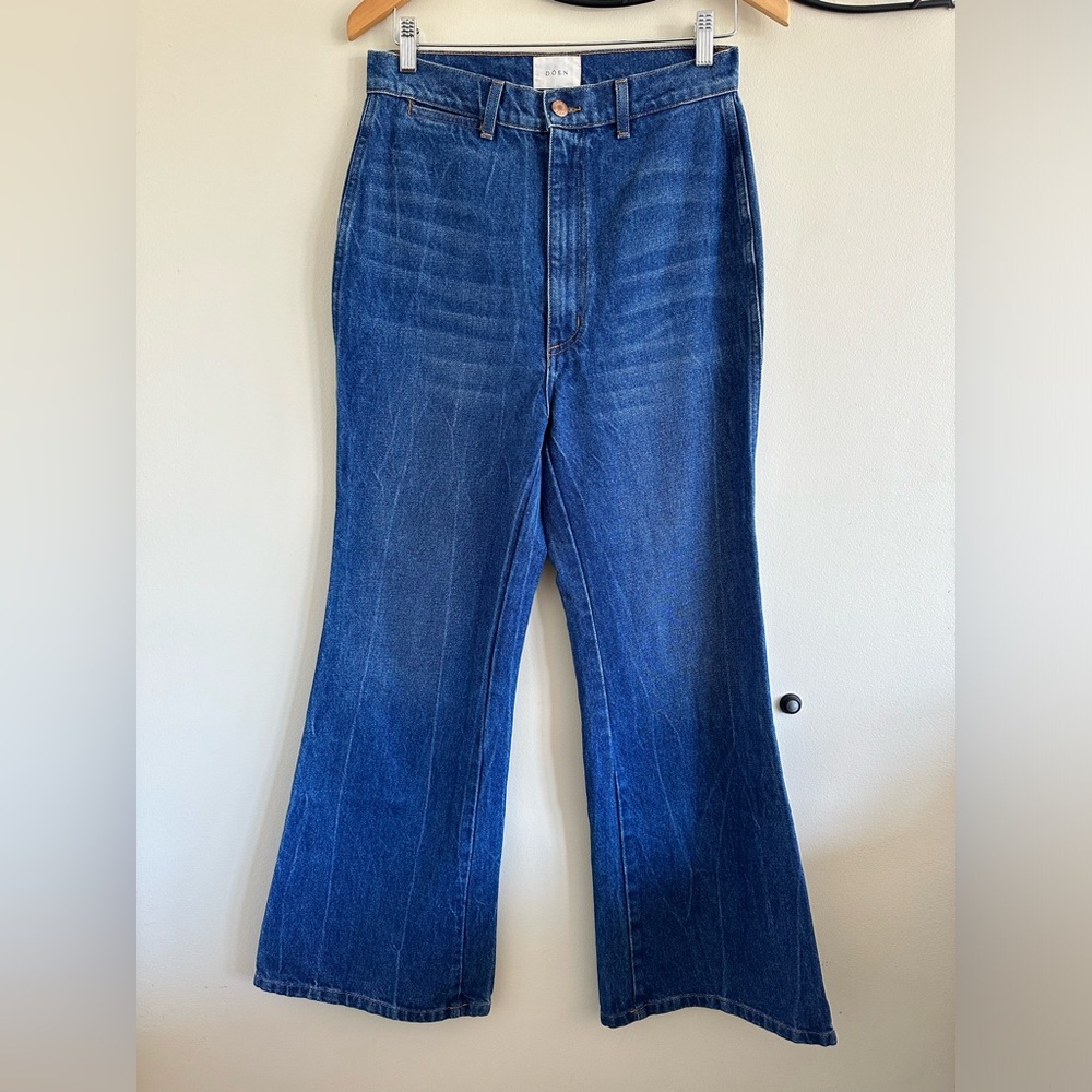 Doen Indigo Flare & Wide Leg Jeans